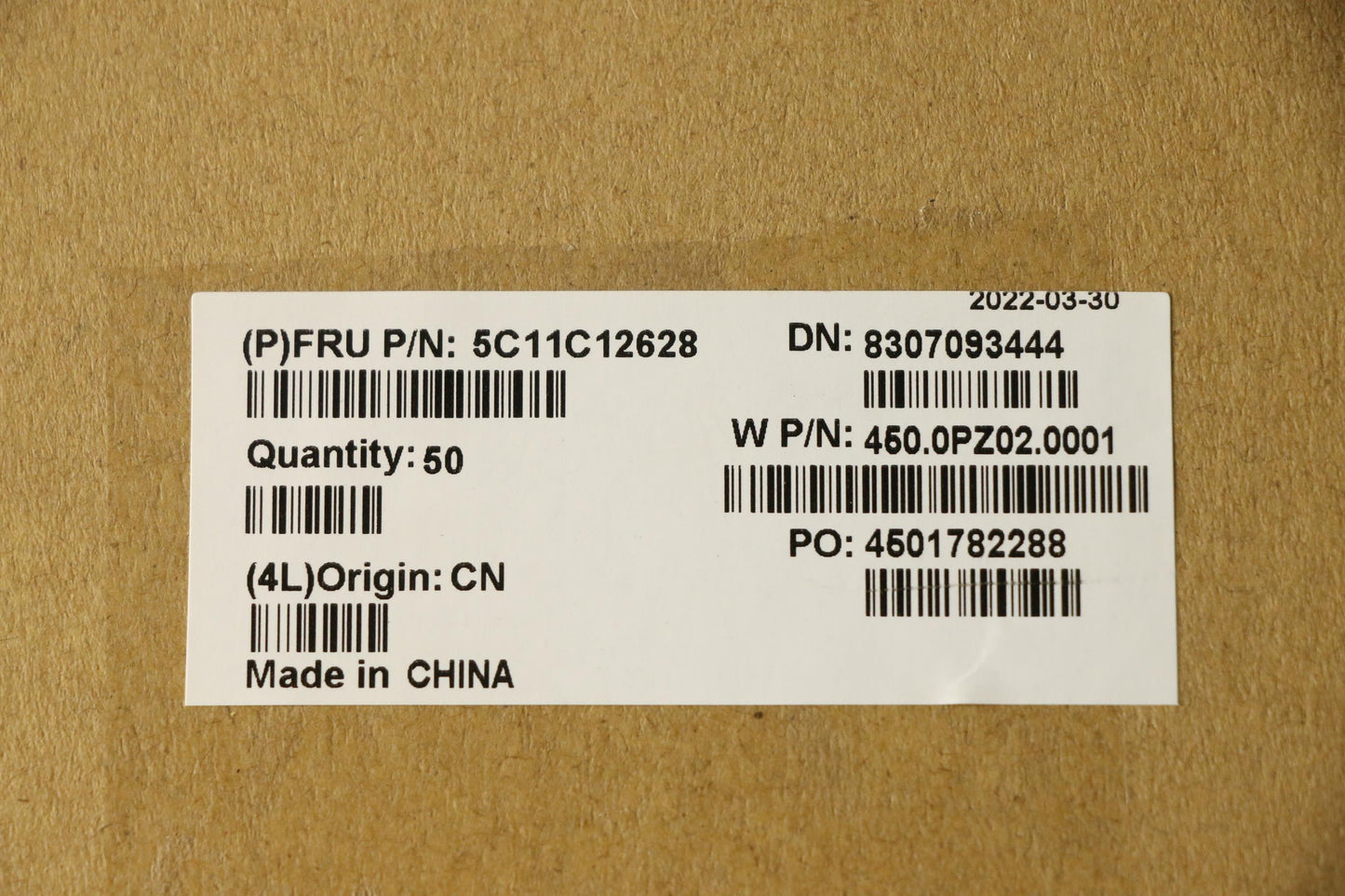 Lenovo Cable Fru Cable, Io Board Fpc, - 5C11C12628