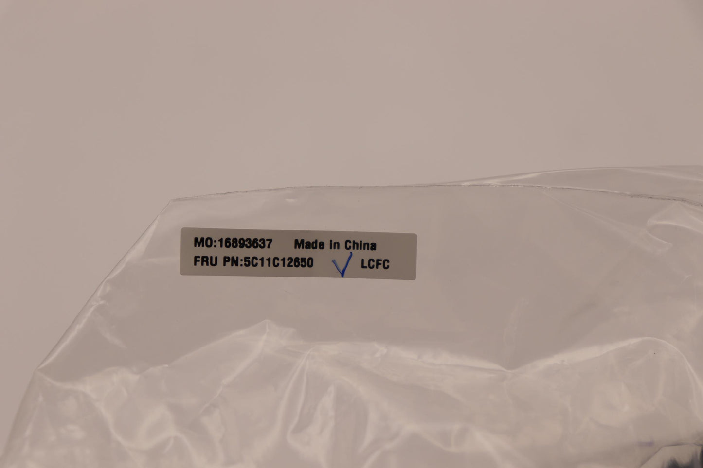 Lenovo UHD Touch LCD Connector Set, FRU - 5C11C12650