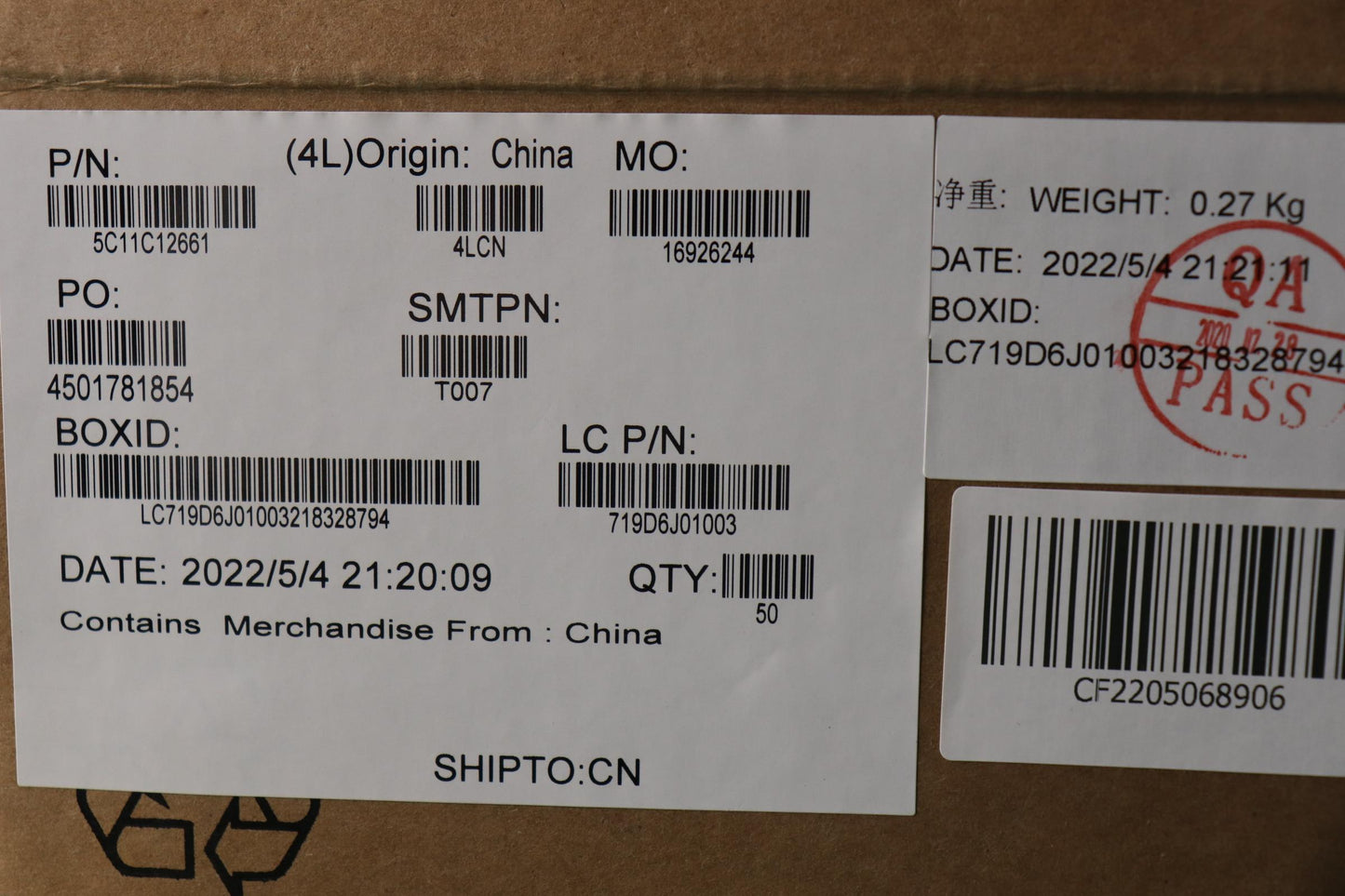 Lenovo LCD Cable, Motherboard to FHD/LP eDP Display - 5C11C12661