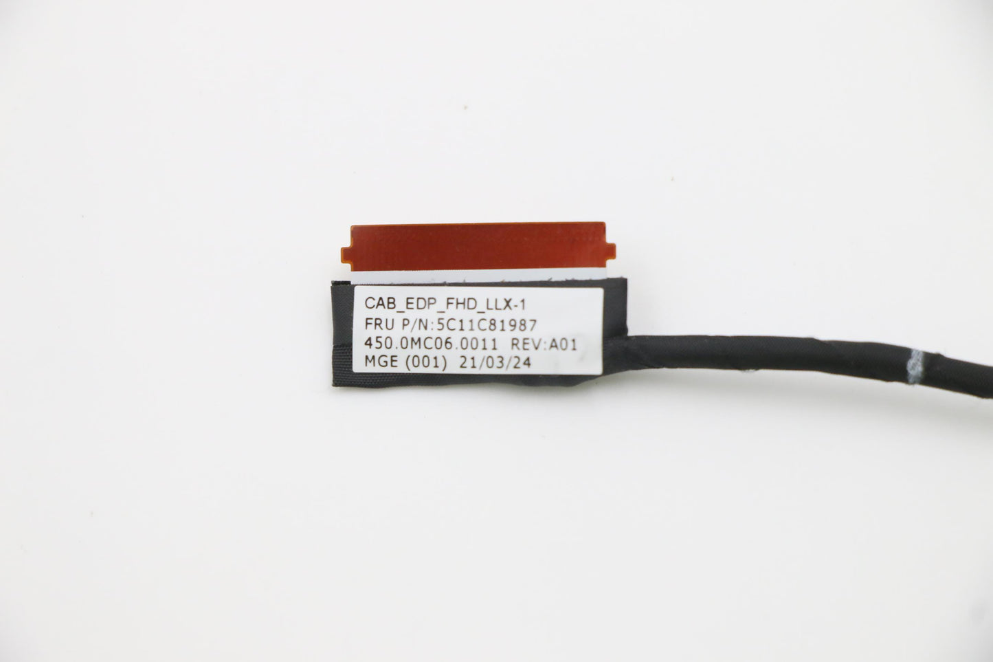 Lenovo eDP Cable, WUXGA, MGE, LX1 - 5C11C81987