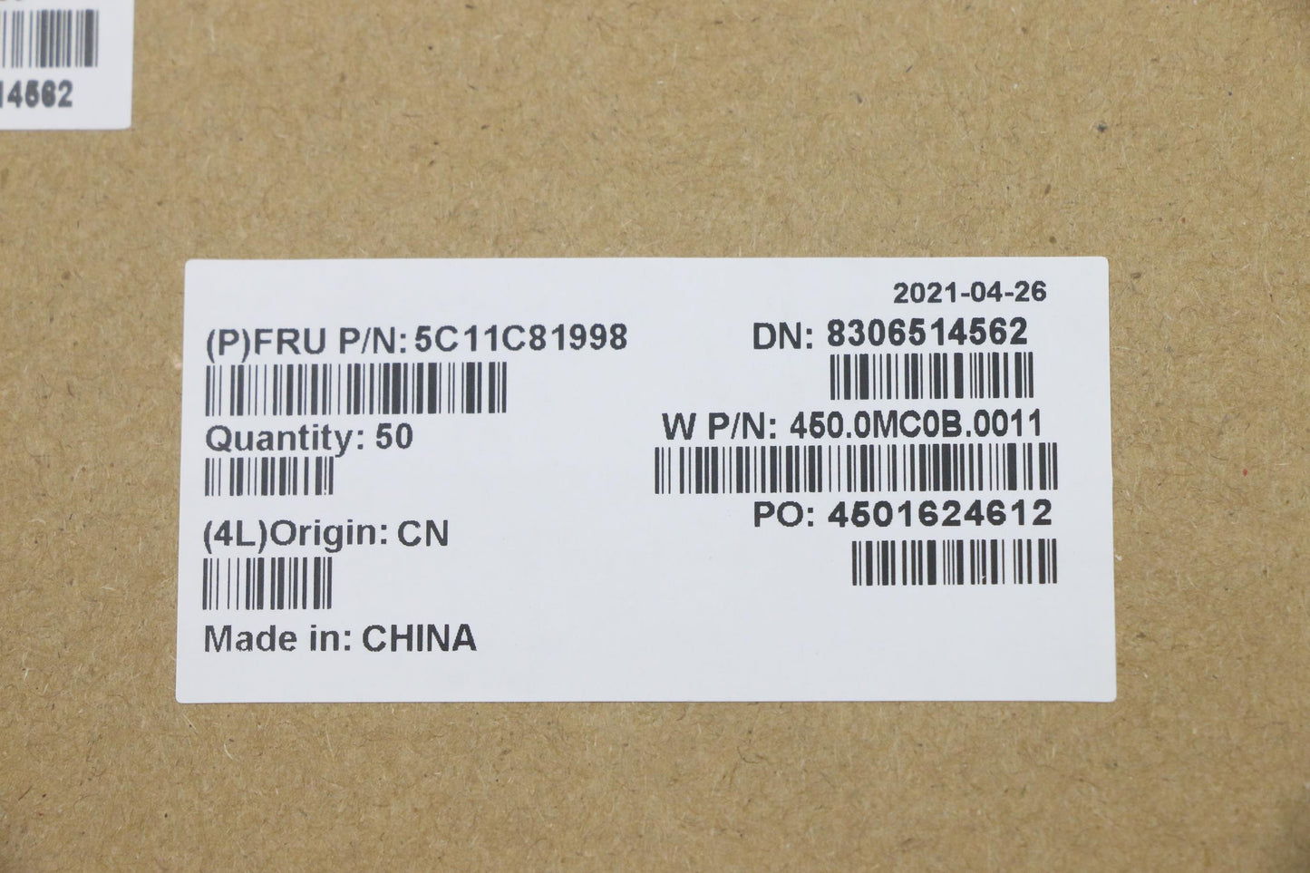 Lenovo Cable Ffc Cable,Clickpad,Lx1 - 5C11C81998