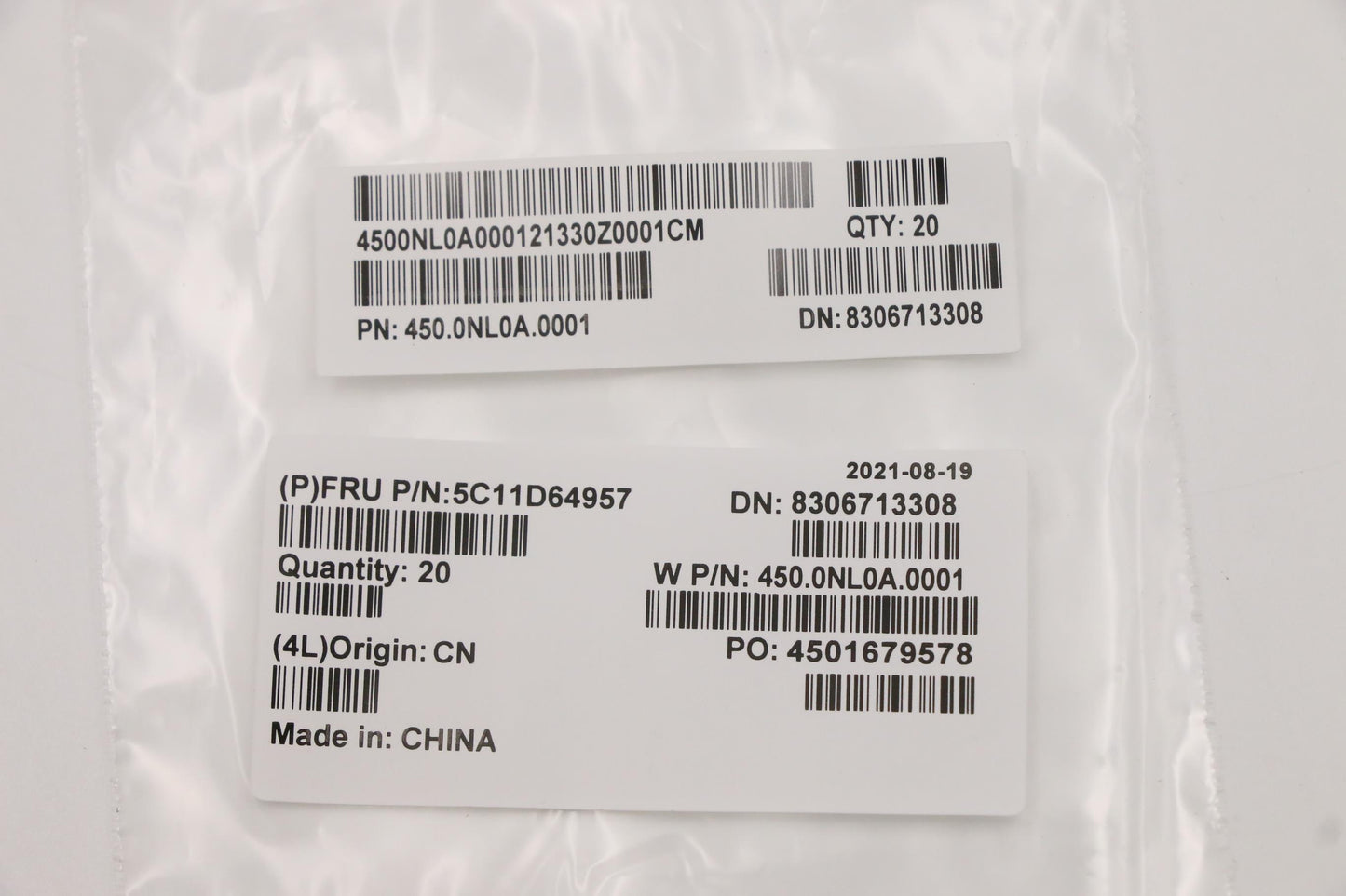 Lenovo FPC Keyboard Cable, CH1, P1 - 5C11D64957