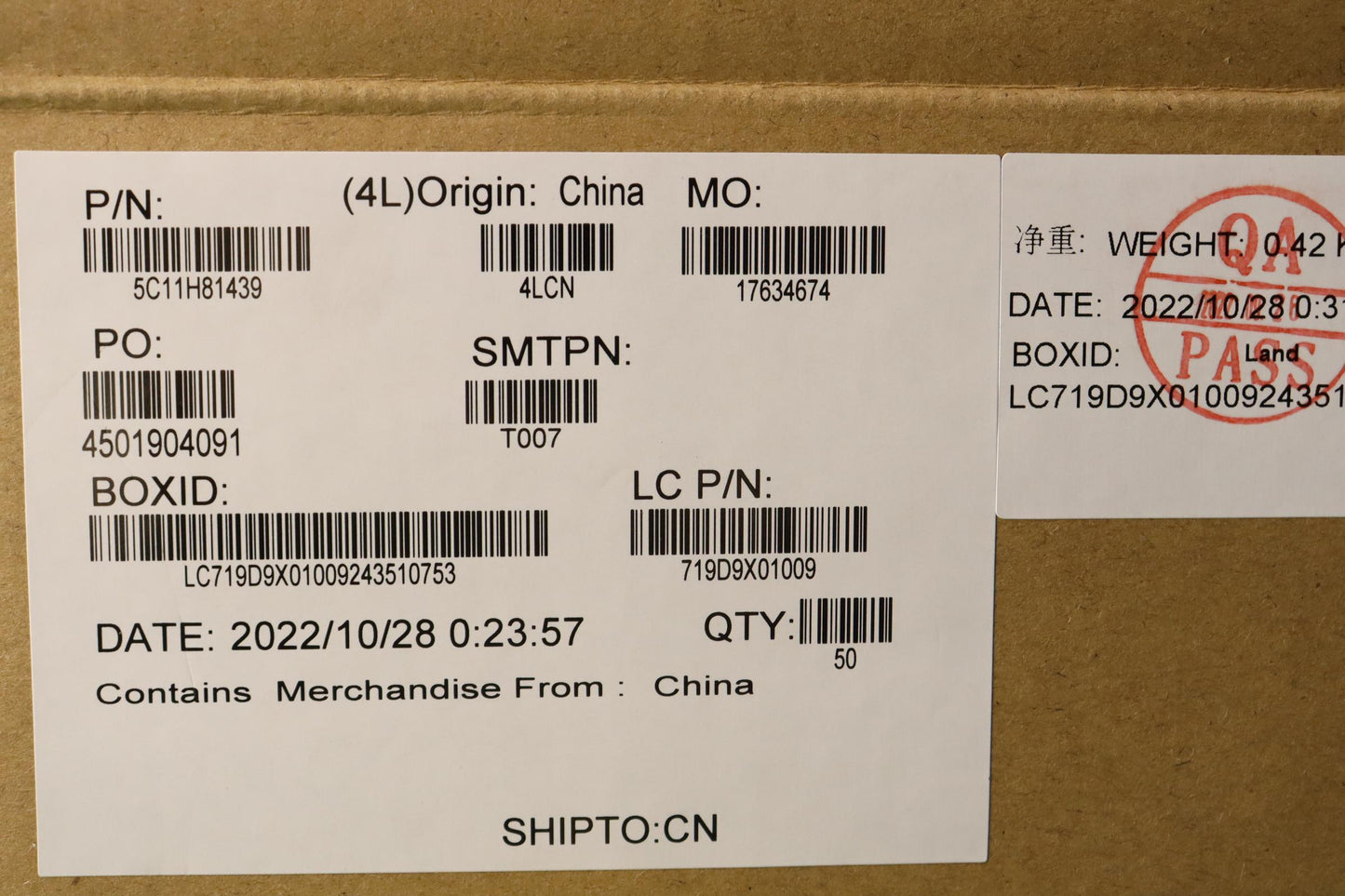 Lenovo Cable Fru T14Sg3 Edp Cable Ole - 5C11H81439