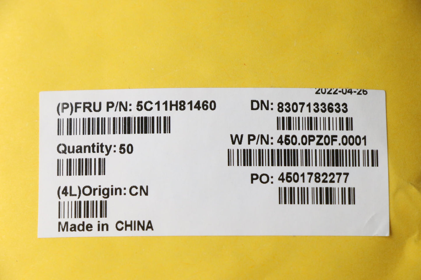 Lenovo Cable Fru Cable Cable, Fpr Ffc - 5C11H81460