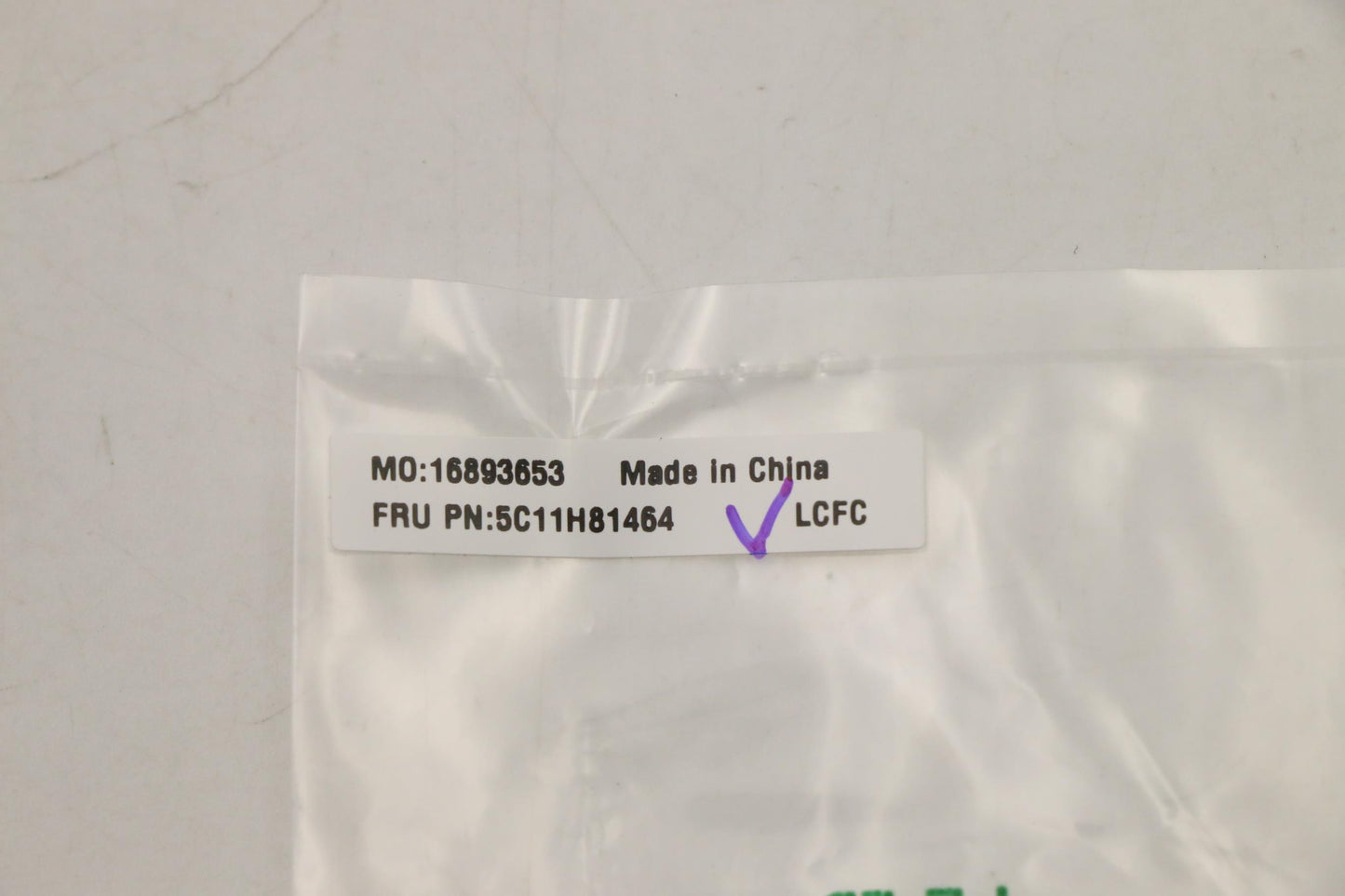 Lenovo Cable Fru Ffc 30P F P0.5 Pad=0 - 5C11H81464