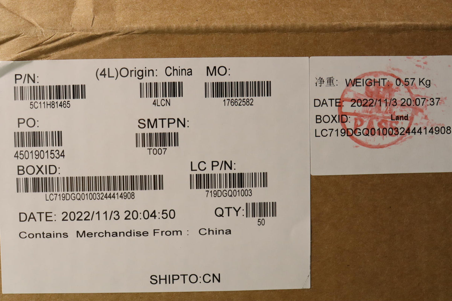 Lenovo Cable Hconn Set 2B7 Mbonly Mic - 5C11H81465
