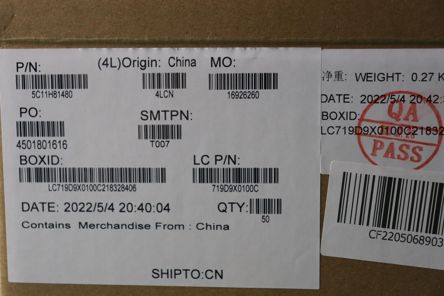 Lenovo Cables Internal - 5C11H81480