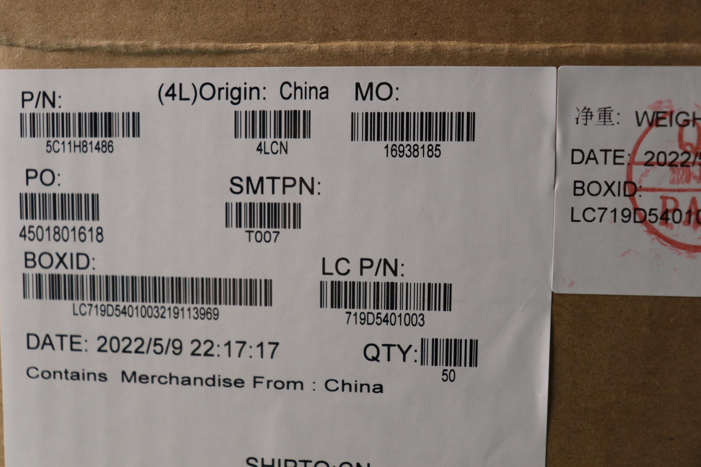 Lenovo RGB EDP Cable Luxshare - 5C11H81486