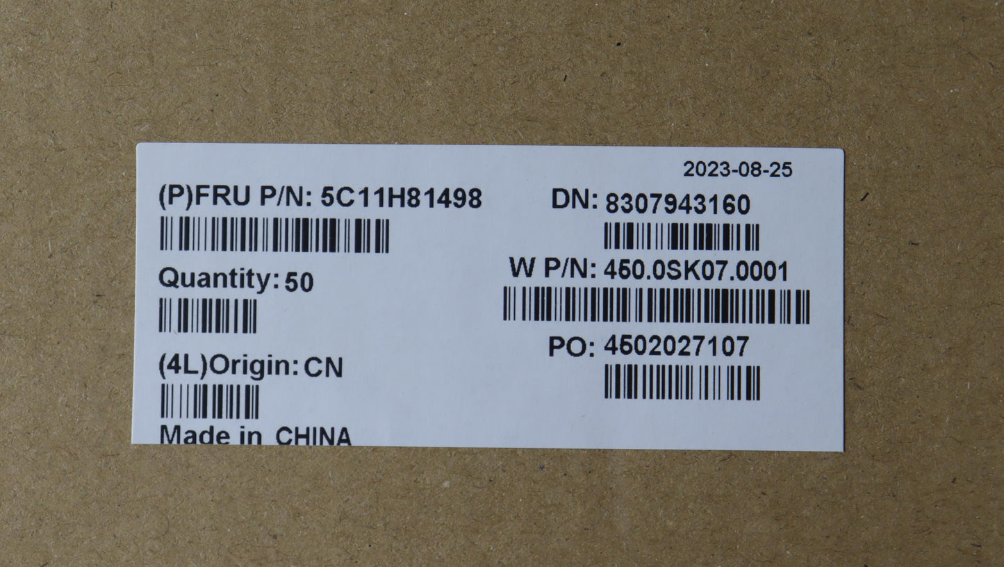 Lenovo Cable Fru Cable Edp Cs 2.0T Ww - 5C11H81498