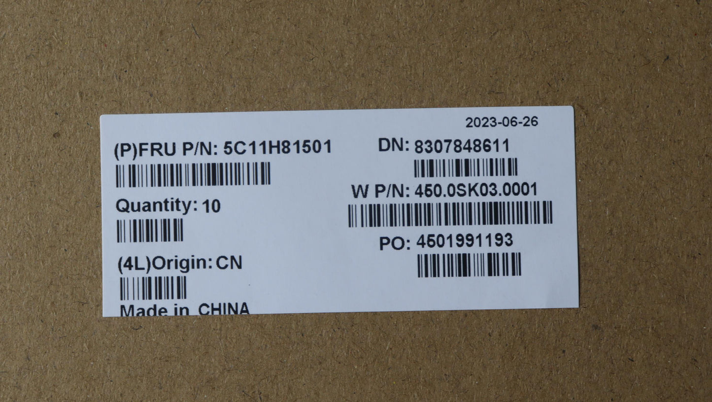 Lenovo Cable Fru Cable Edp Yg 2.0T Ww - 5C11H81501