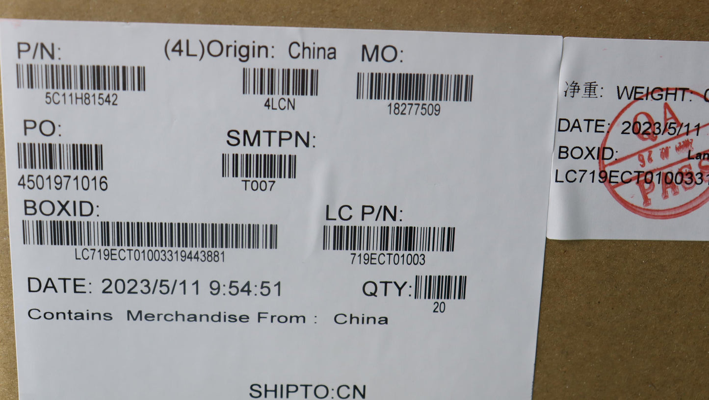 Lenovo Cable Fru T14Sg4_Camera_Cable_ - 5C11H81542