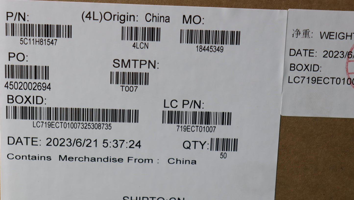 Lenovo Cable Fru Group T14Sg4 Edp Cab - 5C11H81547