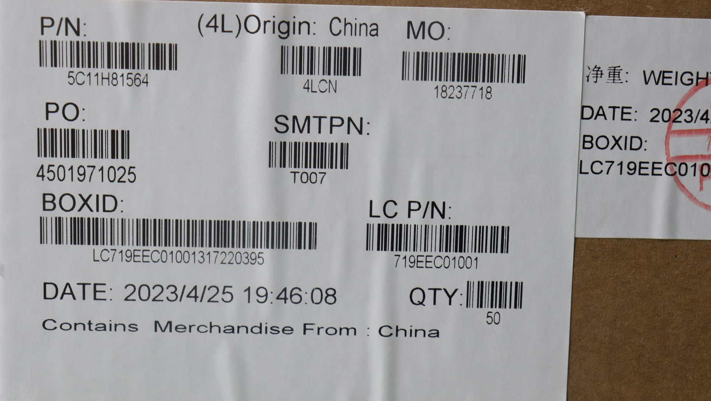 Lenovo Cable H-Conn Set2Y9M/B-Edp Rgb - 5C11H81564