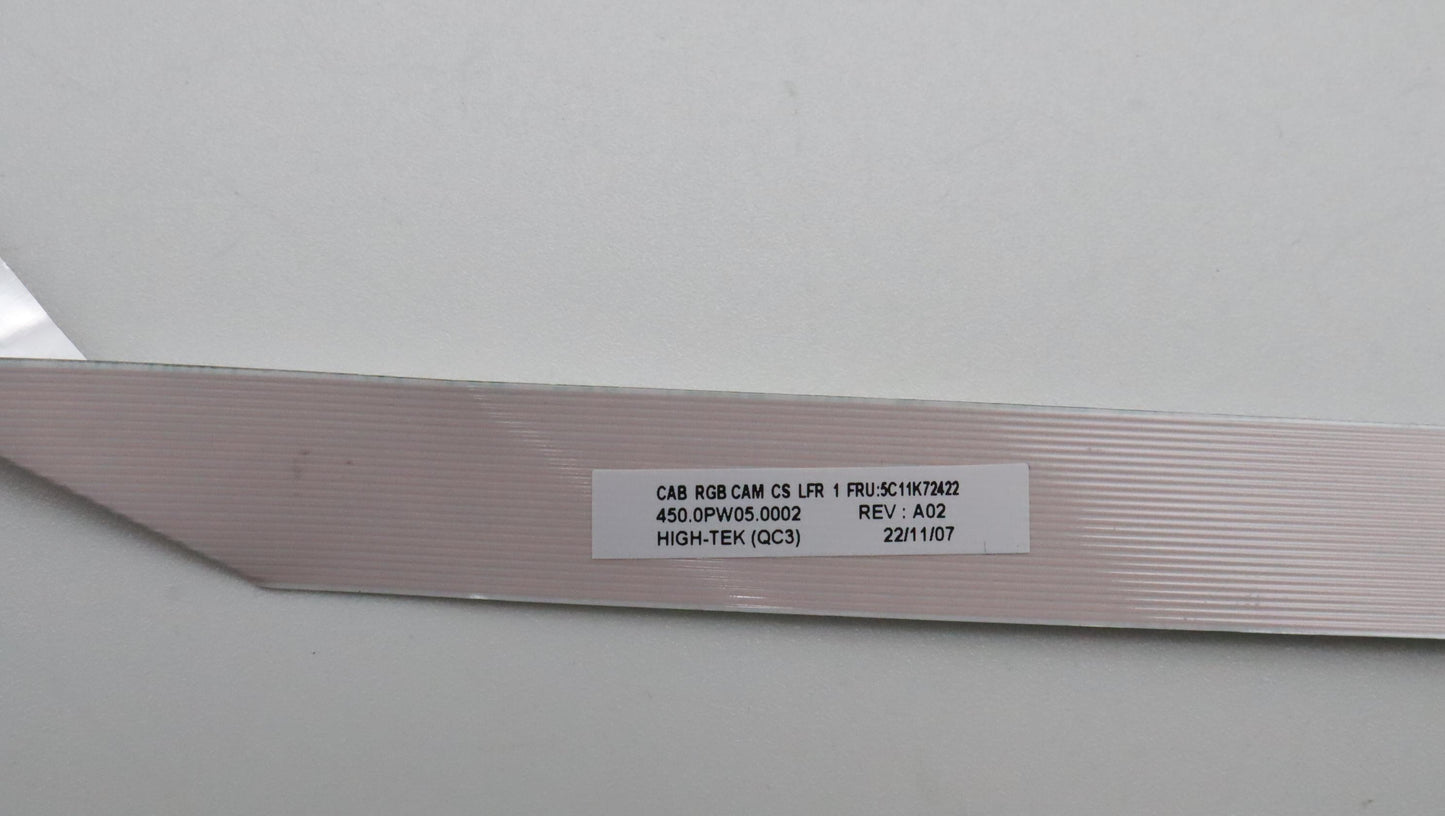 Lenovo Cable Fru Camera Cable,Rgb Cs - 5C11K72422