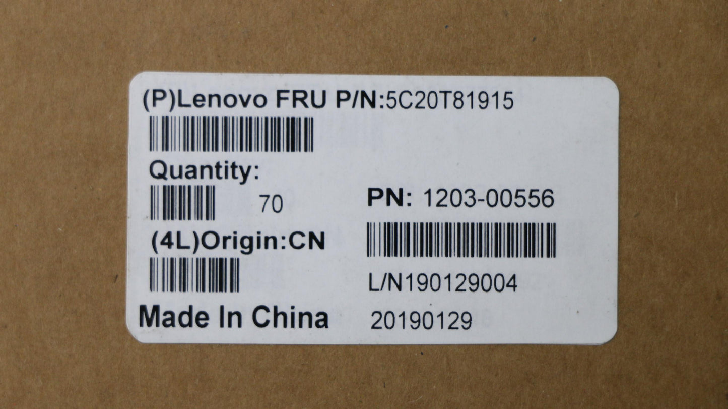 Lenovo Front Camera B 81M8 720P 100Ew - 5C20T81915