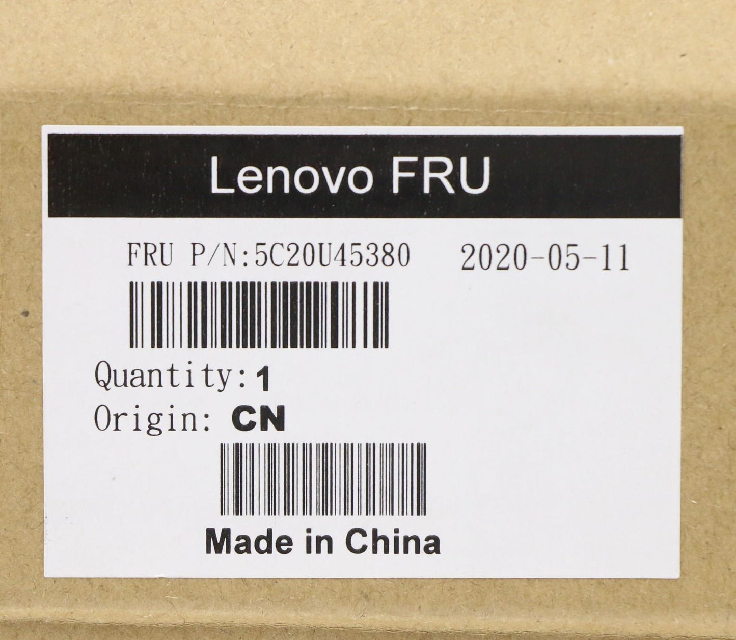 Lenovo Camera, Internal - 5C20U45380