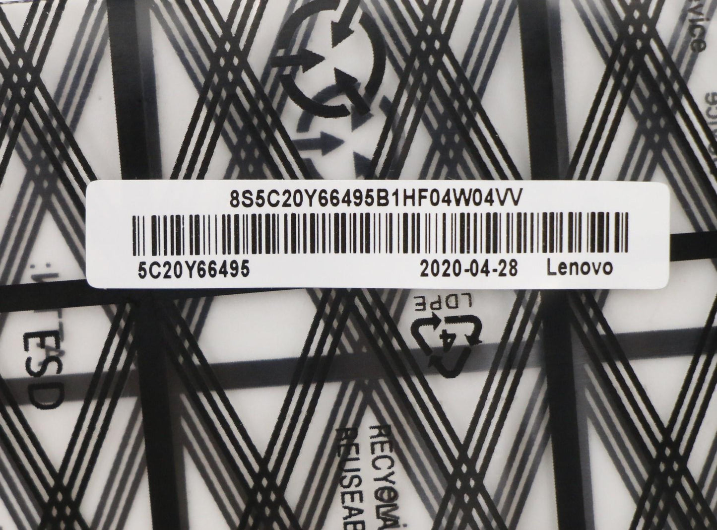 Lenovo 720P Front Camera with Foil - 5C20Y66495