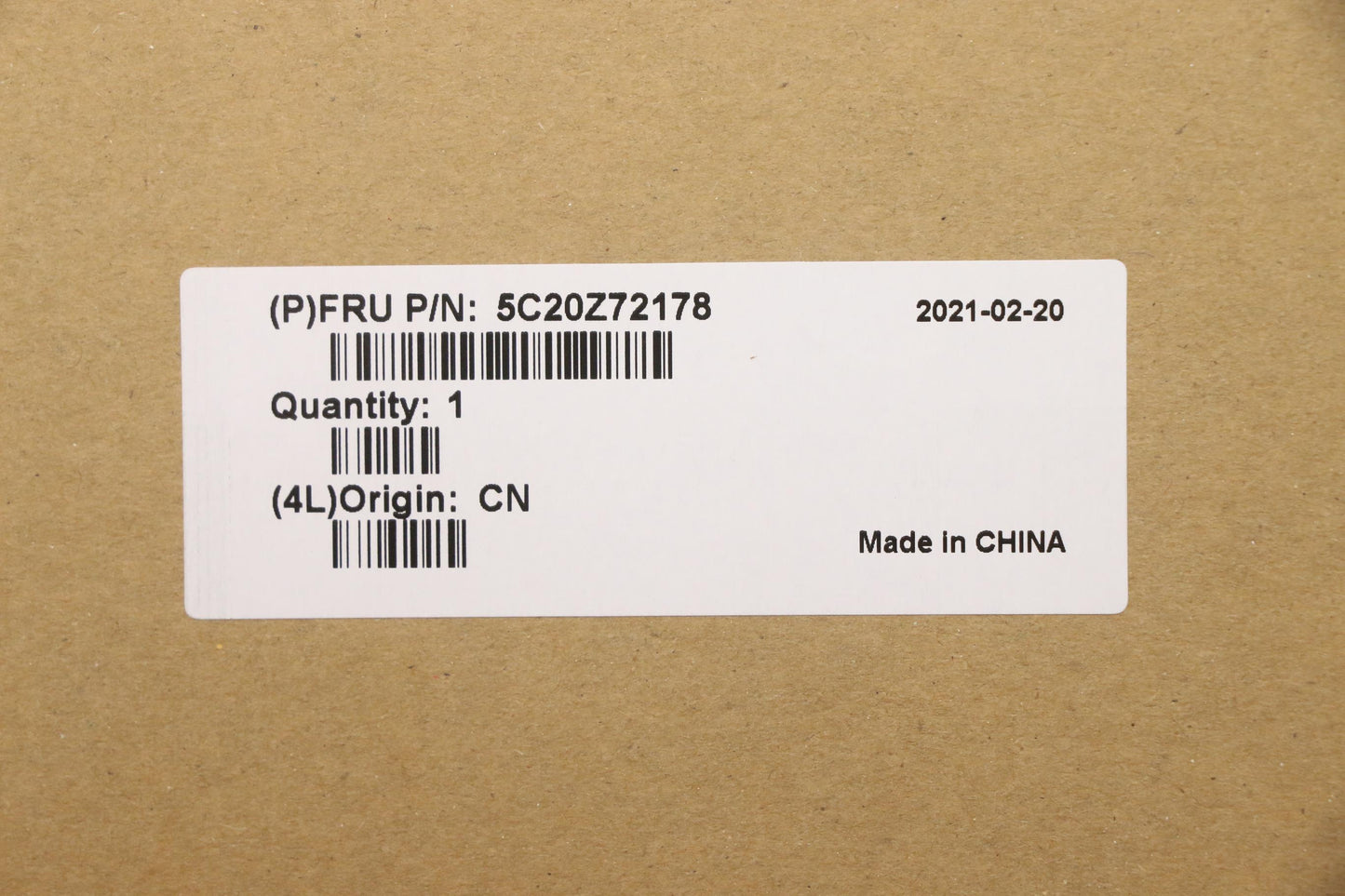 Lenovo Camera Cs21 5M Ff Hybrid Ir Mi - 5C20Z72178