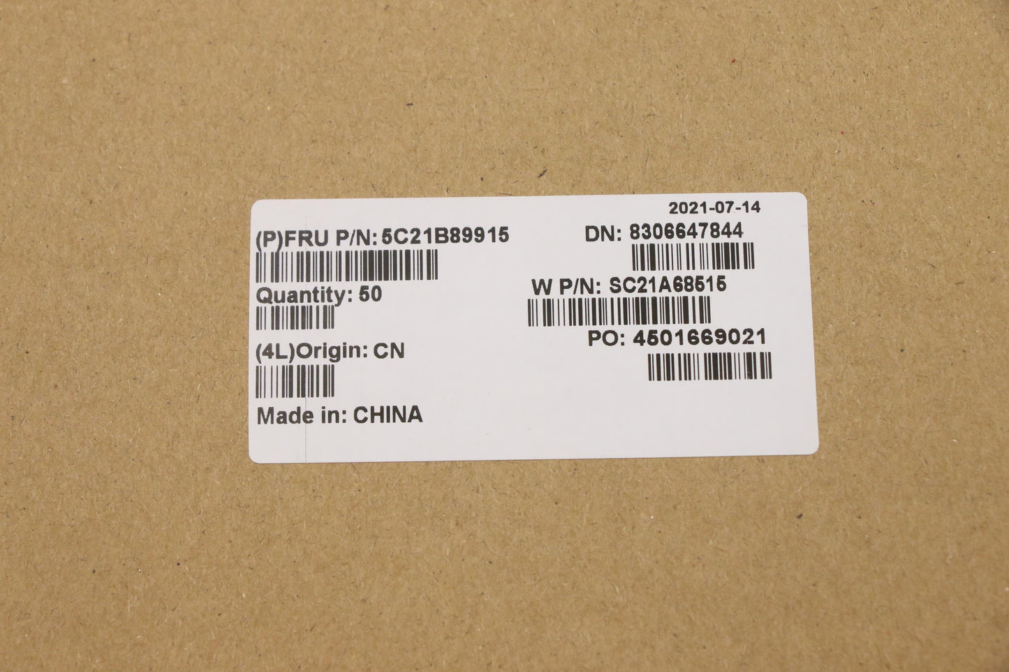 Lenovo Camera Fru Cm 5M Usb Rear Chic - 5C21B89915