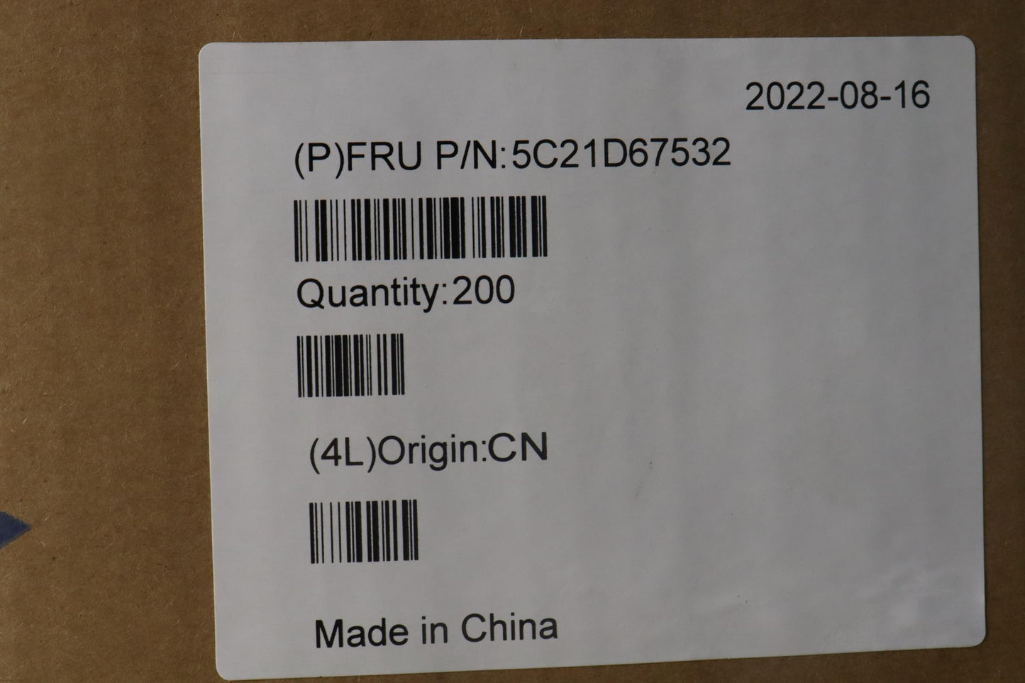 Lenovo Camera Camera,Hybrid,Usb,2Mic, - 5C21D67532