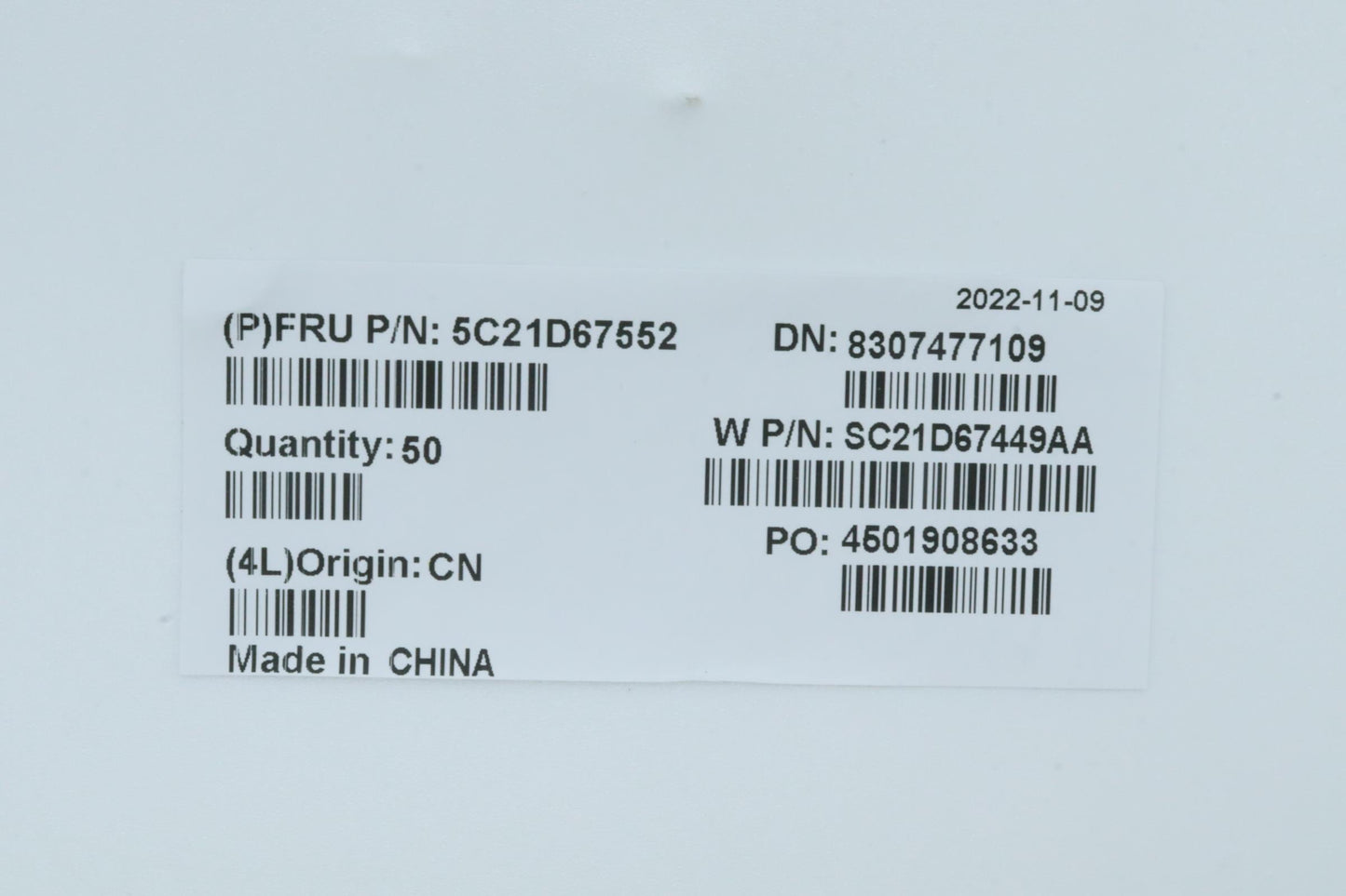 Lenovo Camera Camera,Hybrid,Usb,2Mic, - 5C21D67552