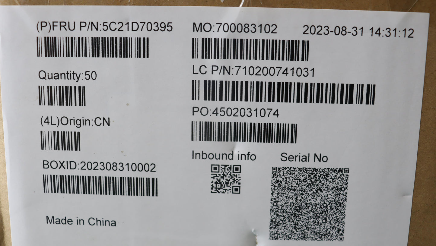 Lenovo Camera Cs22 Front 5M Ff Hybrid - 5C21D70395