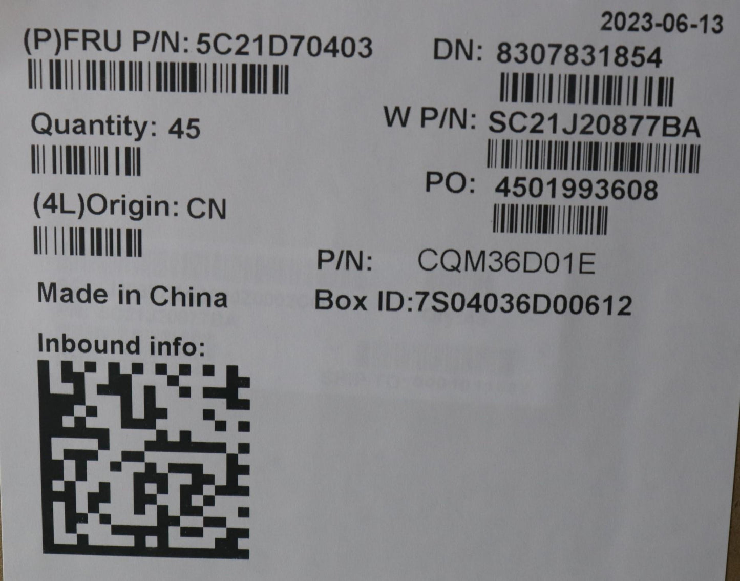 Lenovo Camera Cs21 Fhd With 2Mc Ccy B - 5C21D70403