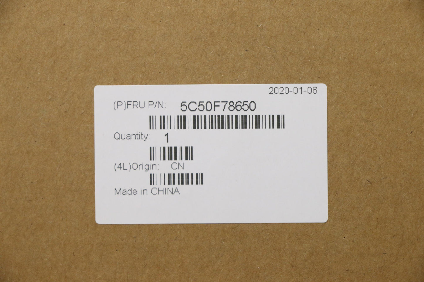 Lenovo Ci Cards Misc Internal - 5C50F78650