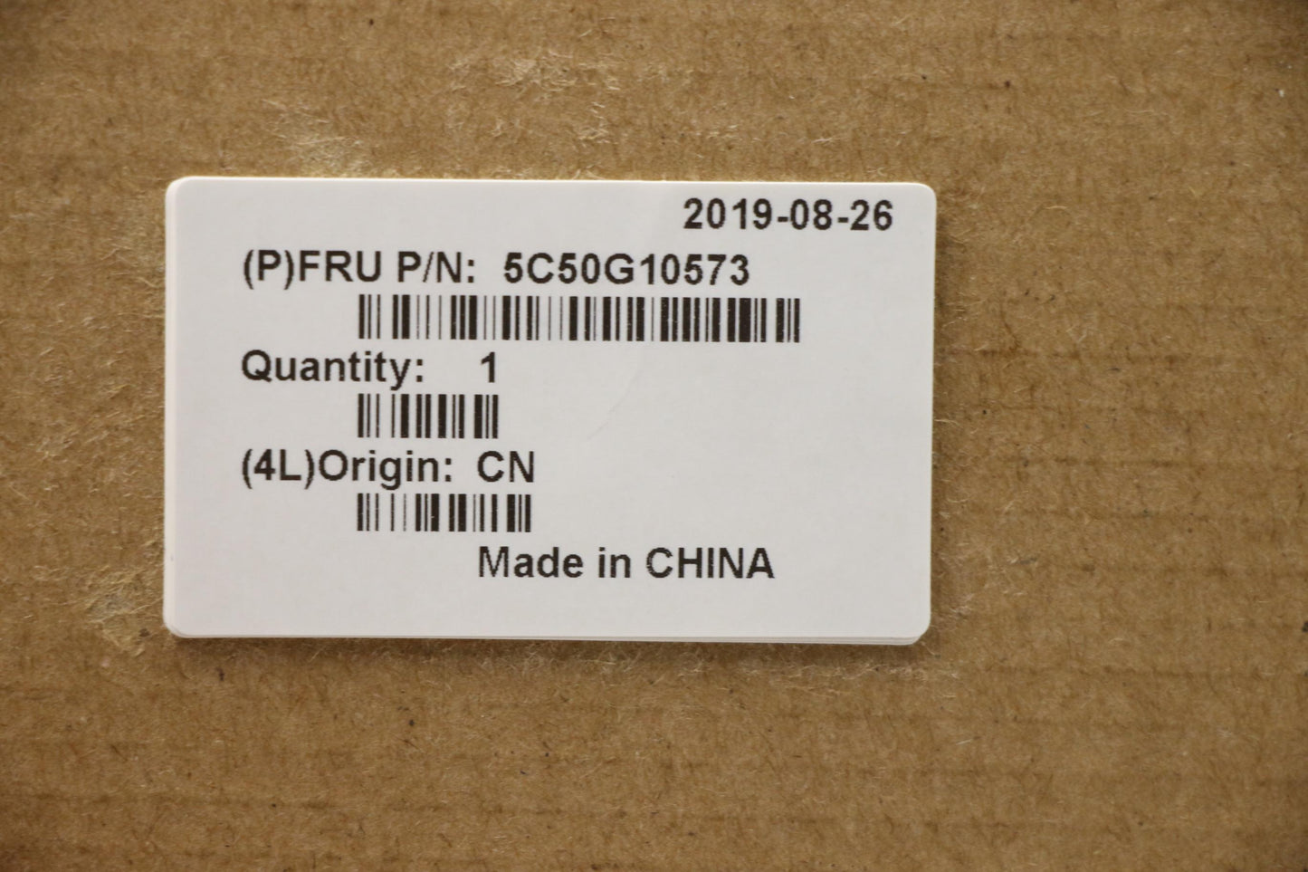 Lenovo Ci Cards Misc Internal - 5C50G10573