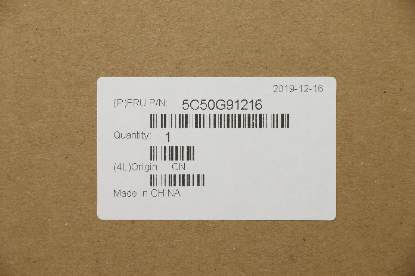 Lenovo Ci Cards Misc Internal - 5C50G91216