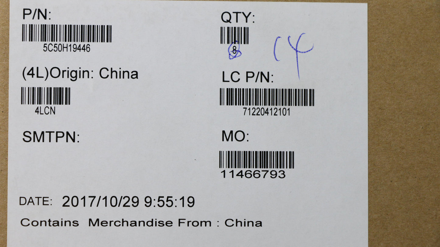 Lenovo Ci Cards Misc Internal - 5C50H19446