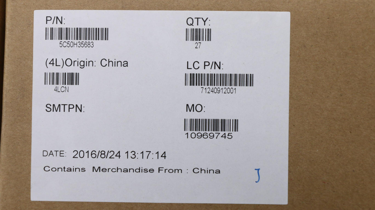 Lenovo Ci Cards Misc Internal - 5C50H35683