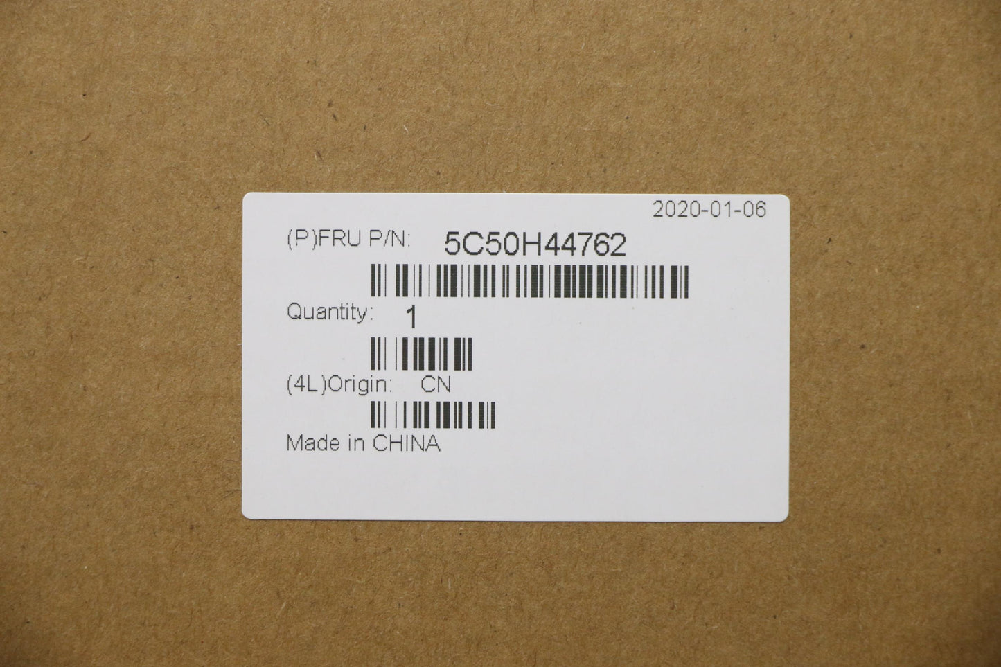 Lenovo Ci Cards Misc Internal - 5C50H44762