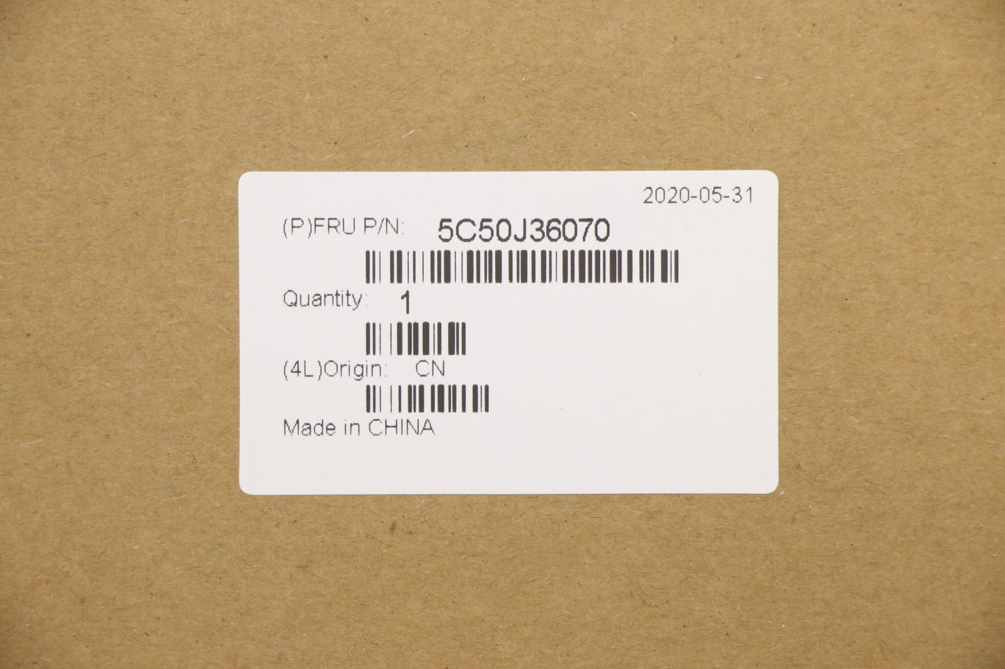 Lenovo Ci Cards Misc Internal - 5C50J36070