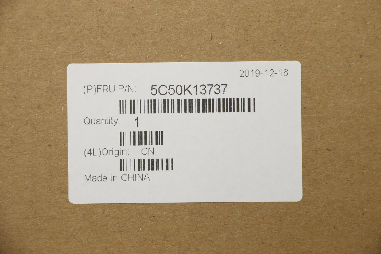 Lenovo Ci Cards Misc Internal - 5C50K13737