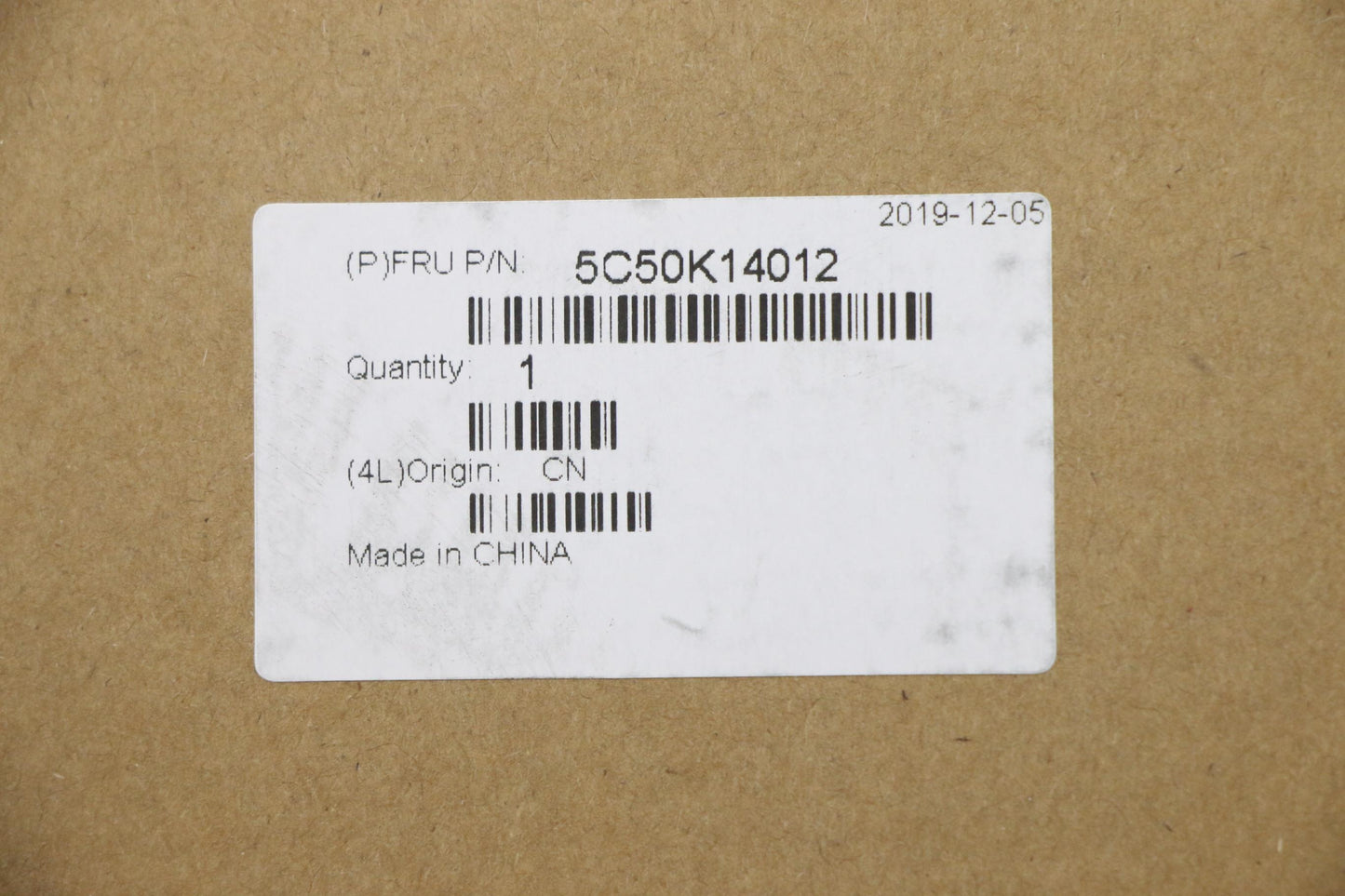 Lenovo Ci Cards Misc Internal - 5C50K14012