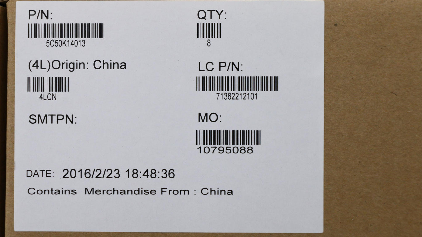 Lenovo Ci Cards Misc Internal - 5C50K14013