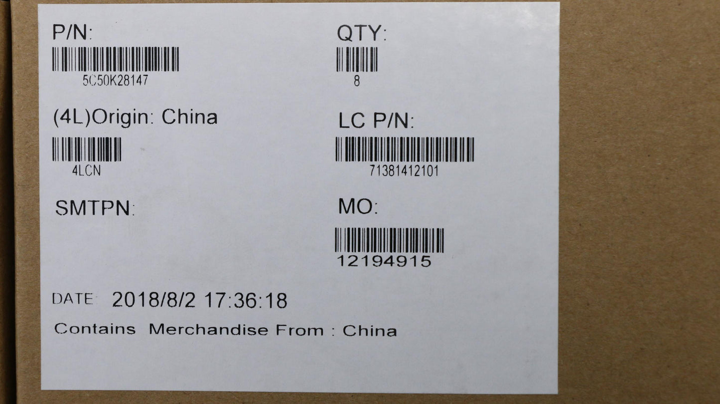 Lenovo Ci Cards Misc Internal - 5C50K28147