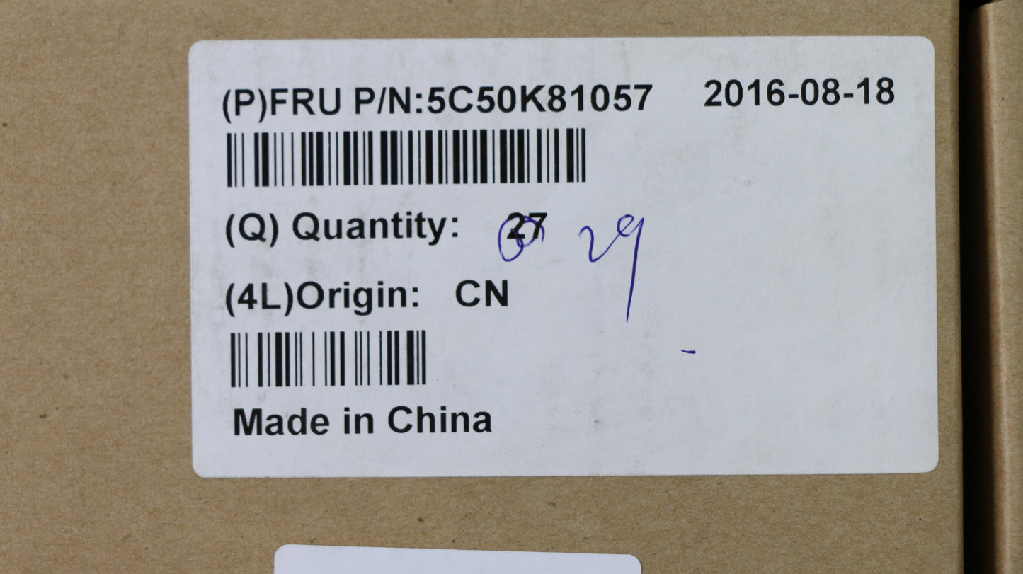Lenovo Ci Cards Misc Internal - 5C50K81057