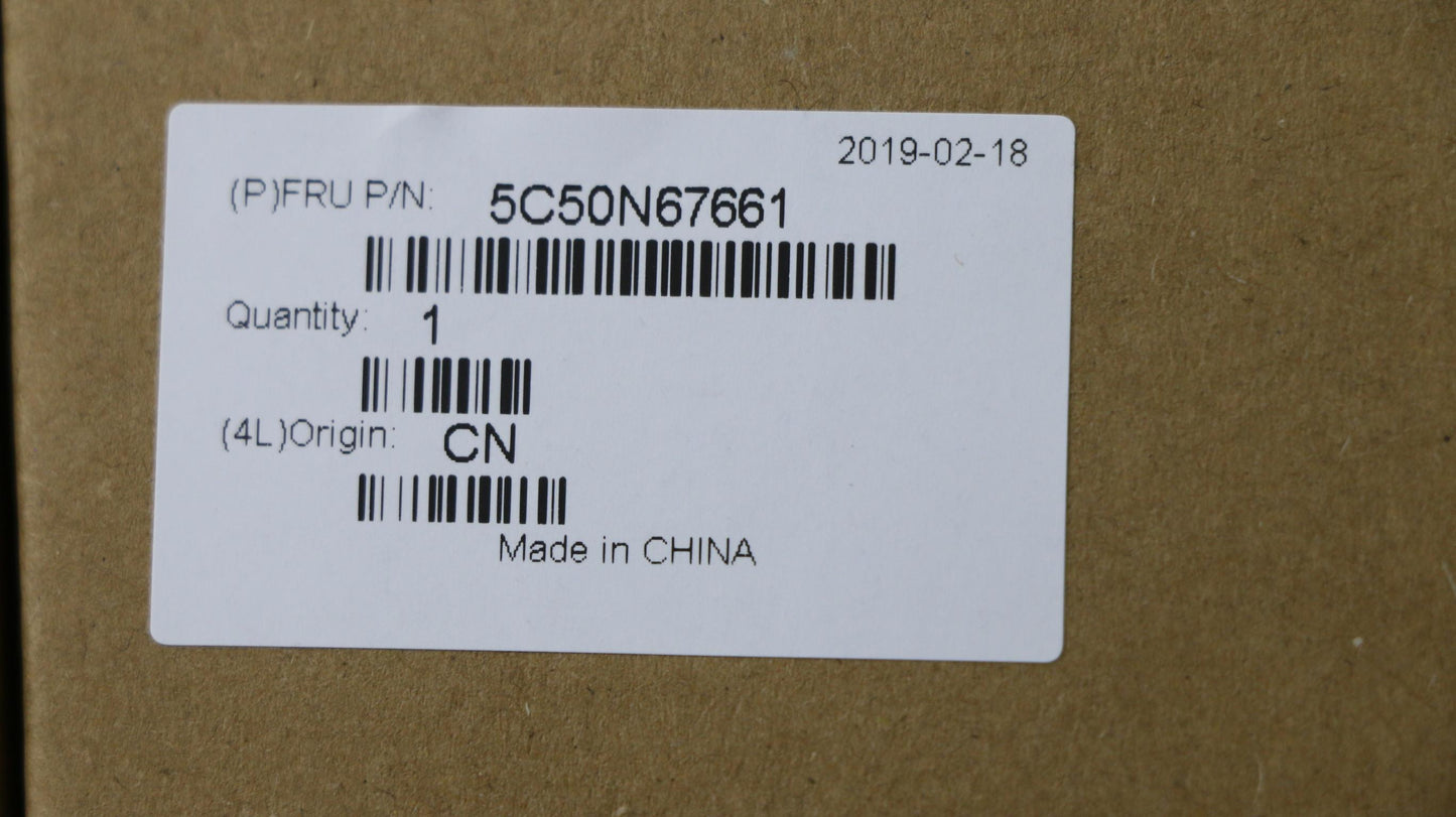 Lenovo Fp Board C 80X8 Black W/Cable - 5C50N67661