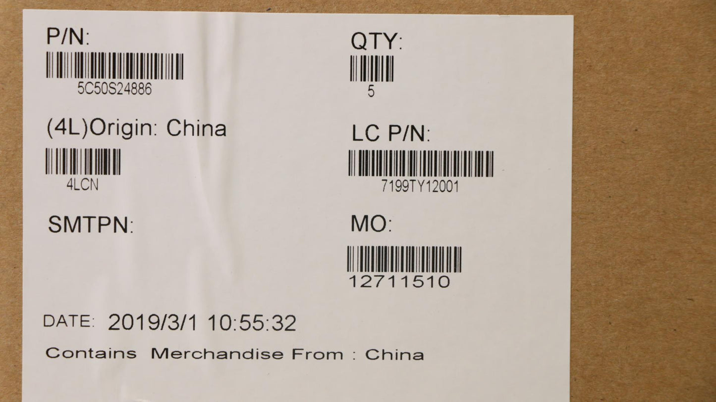 Lenovo Fg540 Small/B Pcba Hdd/B Nsc09 - 5C50S24886