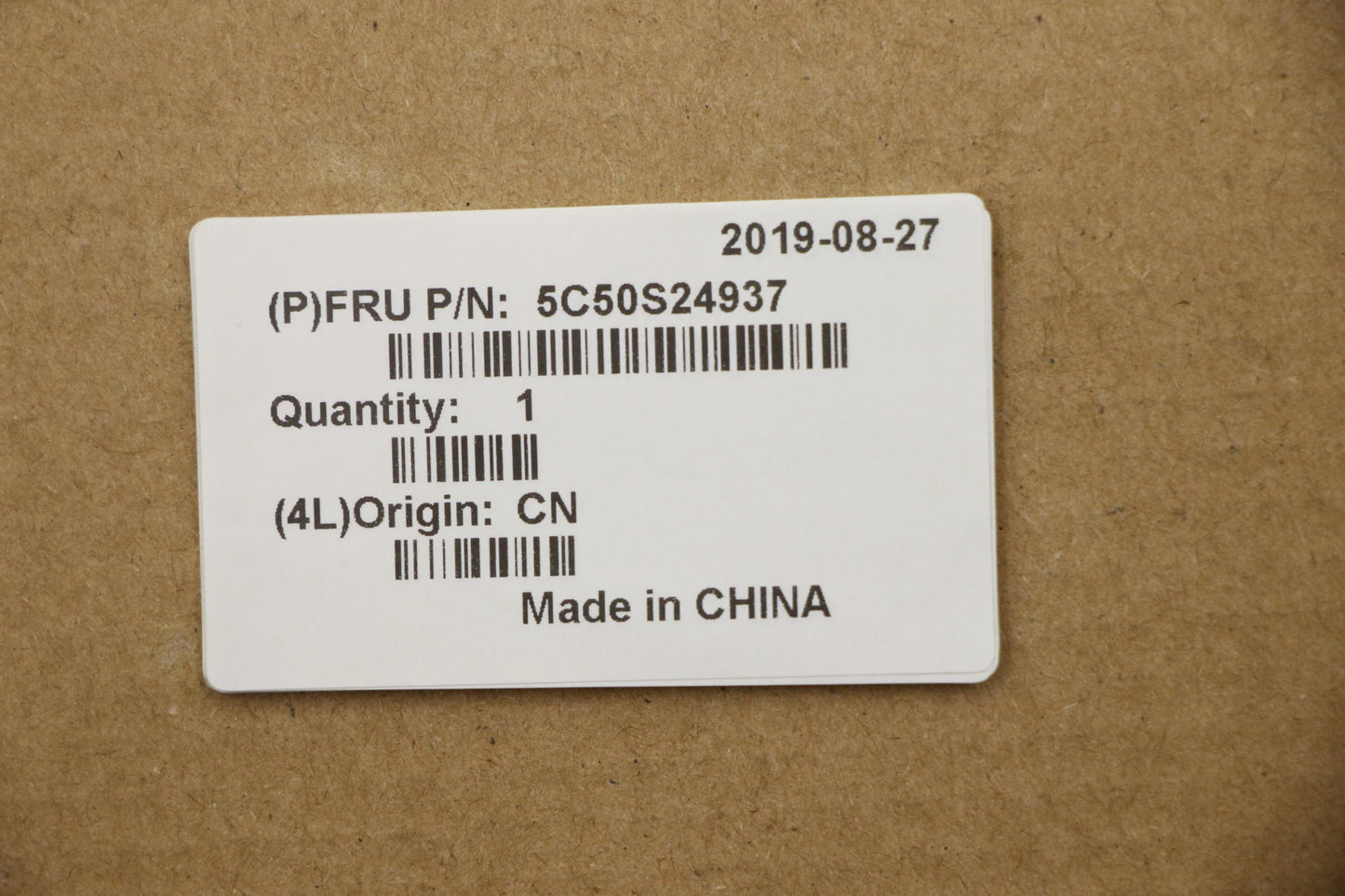 Lenovo Usb/B Nsc226 W/Ffc - 5C50S24937