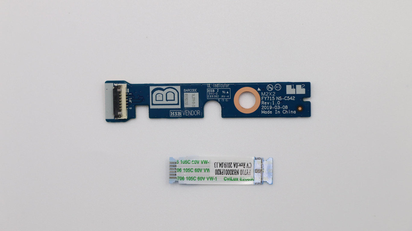 Lenovo Powerbutton/ B W/Ffc - 5C50S24949