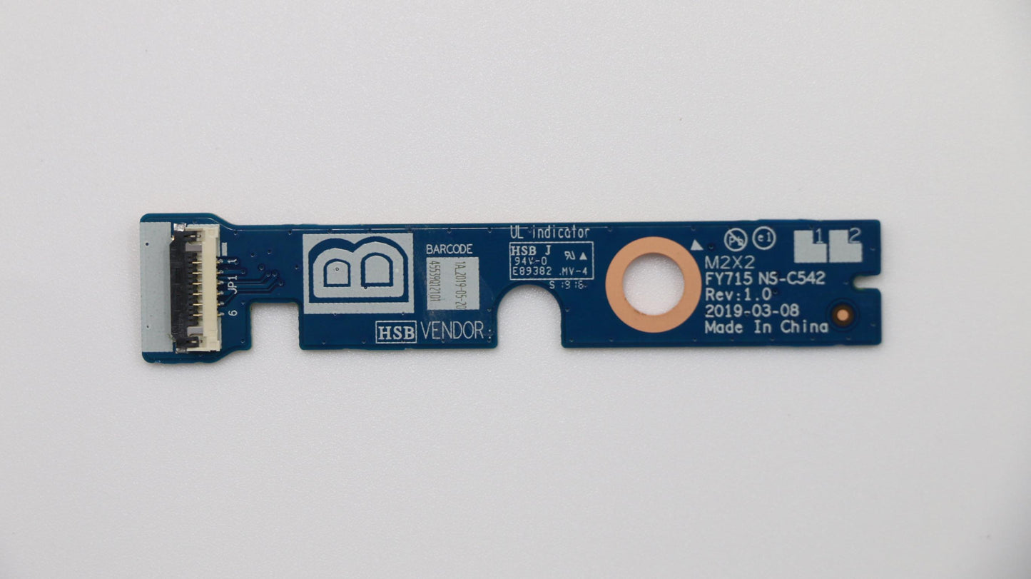 Lenovo Powerbutton/ B W/Ffc - 5C50S24949