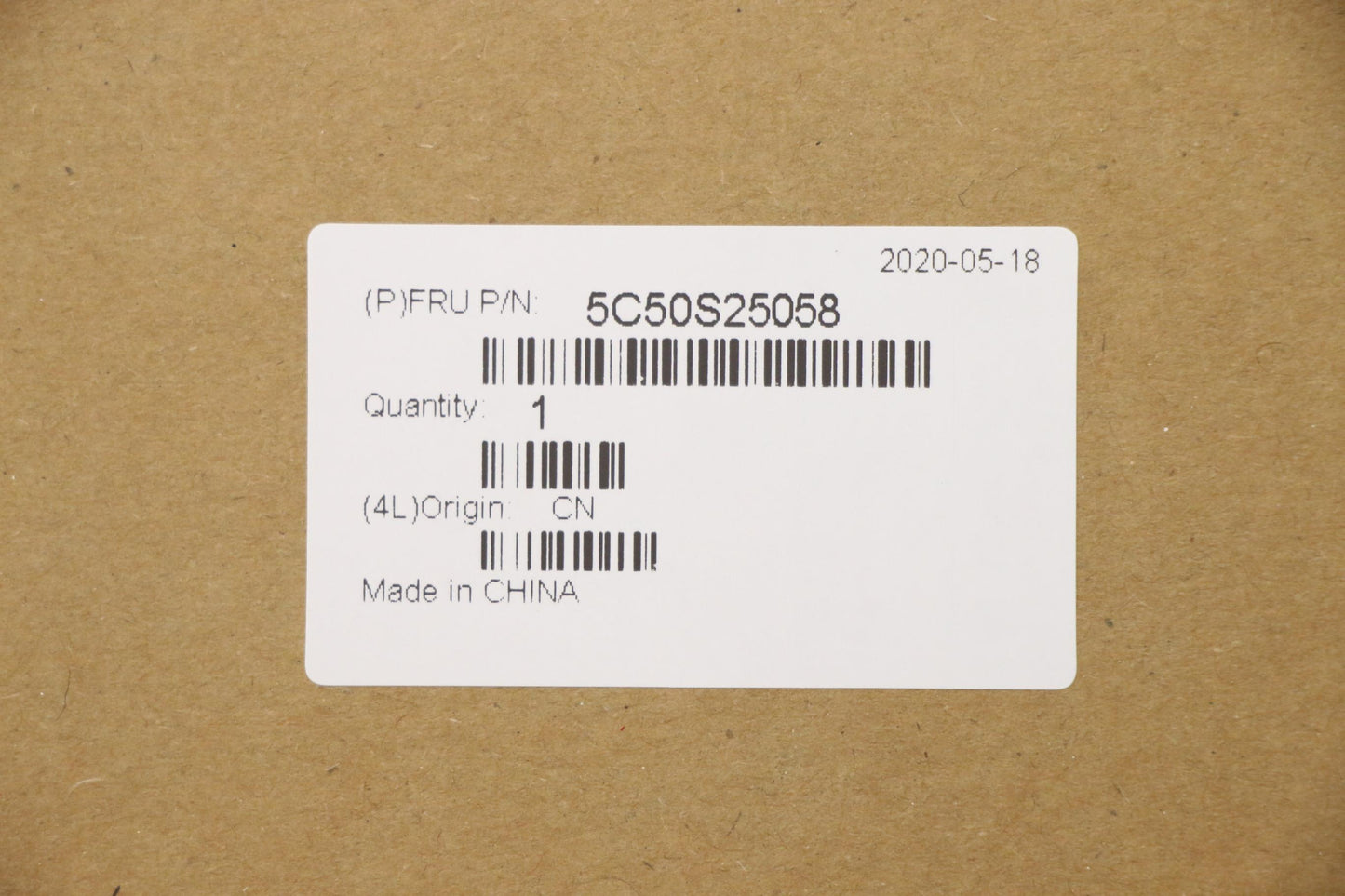 Lenovo Cards Misc Internal; Usb, Audi - 5C50S25058