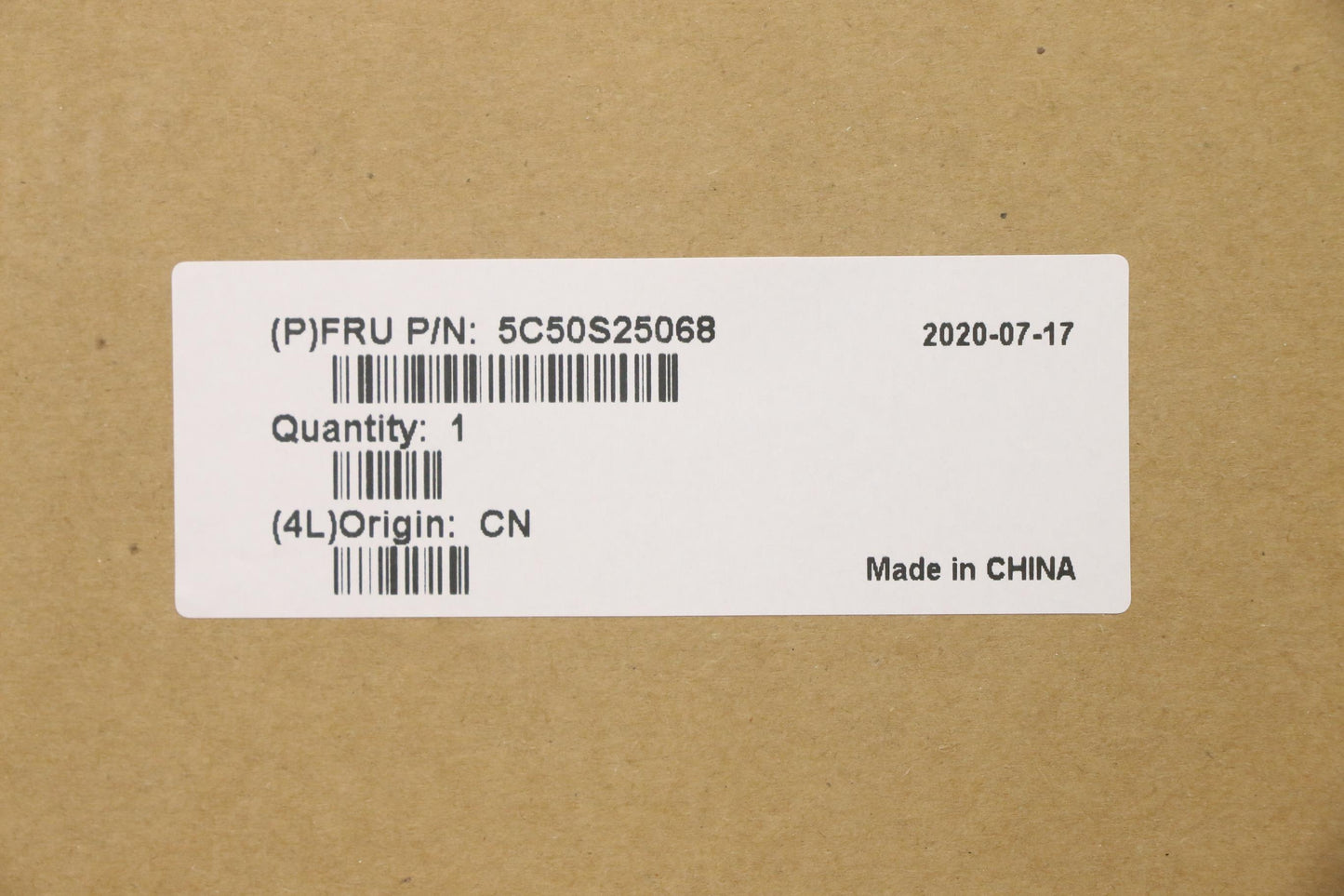 Lenovo Cards Misc Internal; Usb, Audi - 5C50S25068