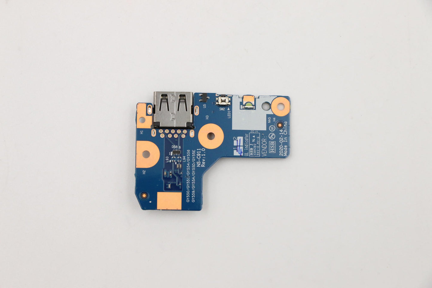 Lenovo Cards Misc Internal; Usb, Audi - 5C50S25069