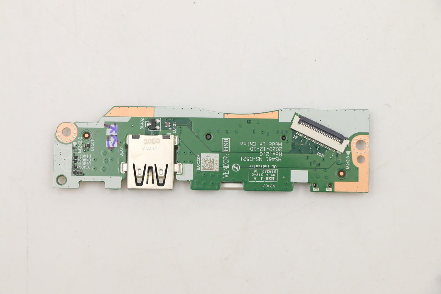 Lenovo USB Board, CARDPOP - 5C50S25180