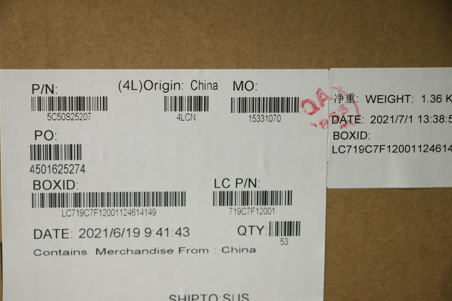 Lenovo Cardpop Function Board L82N5 P - 5C50S25207