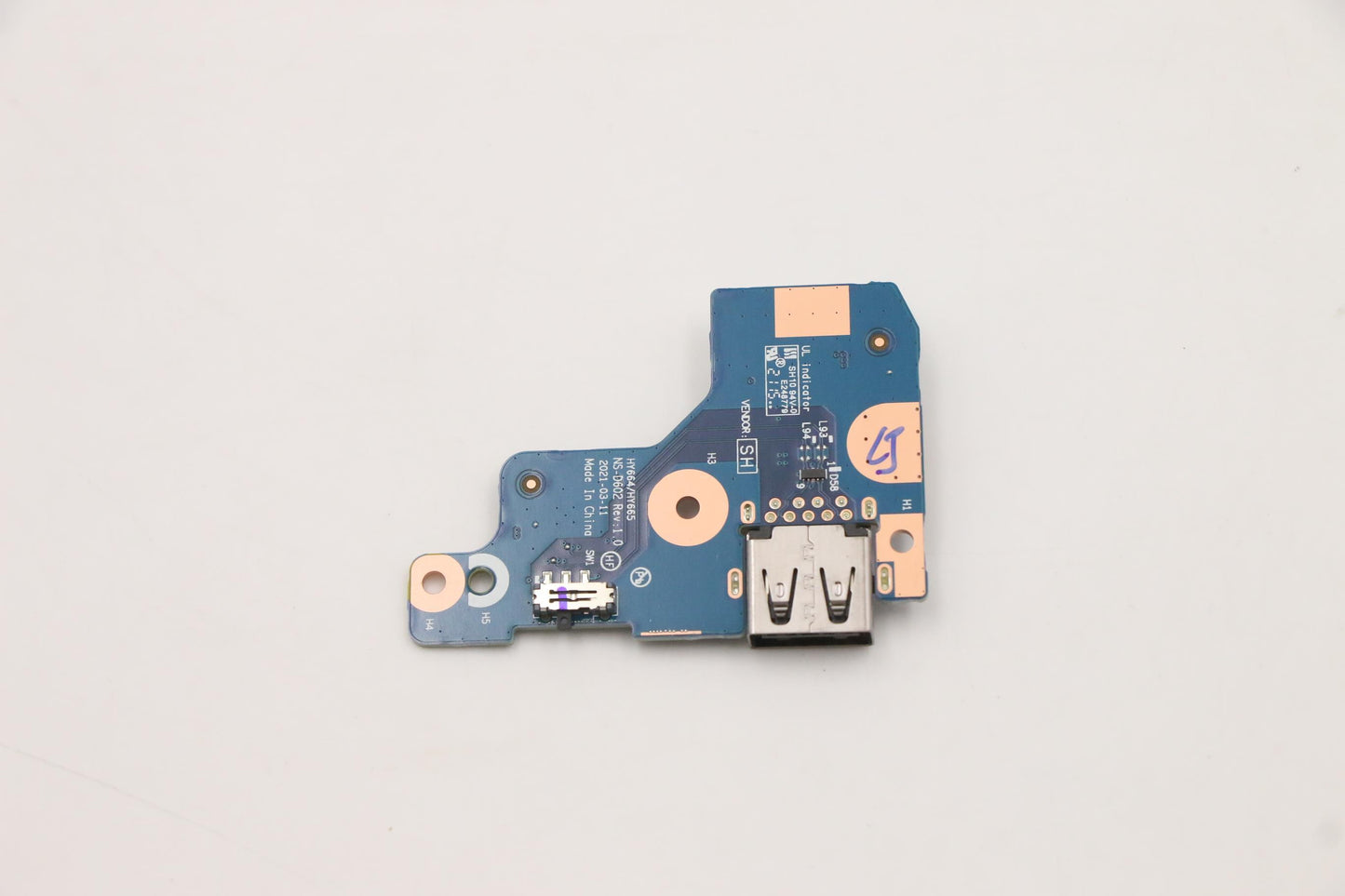Lenovo Cardpop Usb Board L 82Js - 5C50S25212